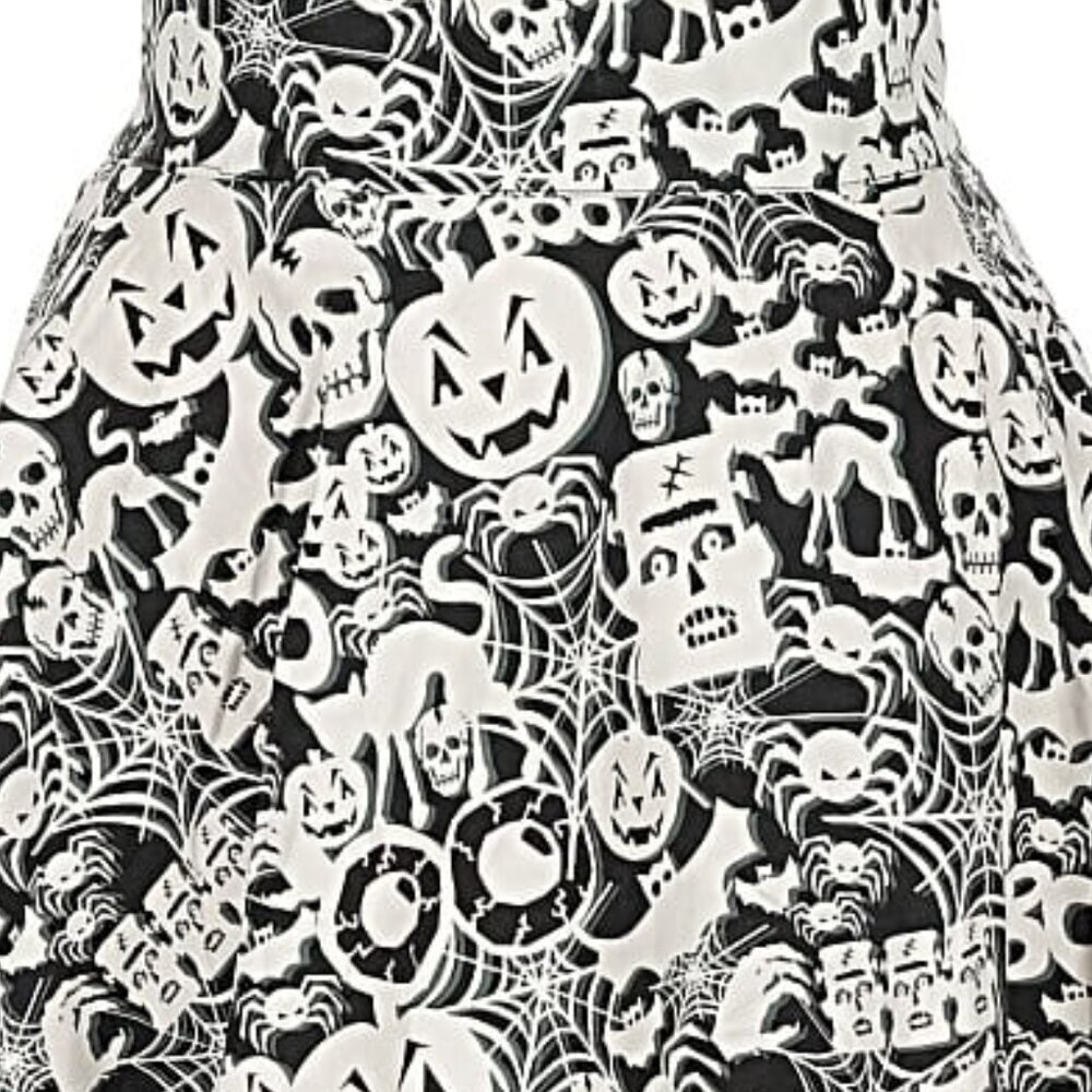 Spooky Skirt! Perfect Print! - Picture 4 of 4